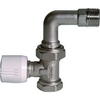 Radiator valve Type: 2676 Brass/EPDM Straight with bend Double adjustable 1/2" (15)
